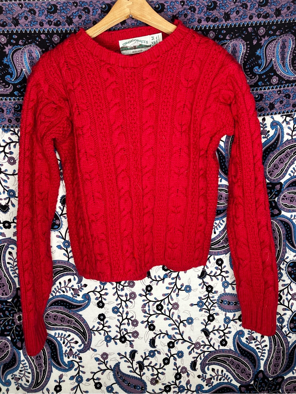 Aran crafts kids sweater M